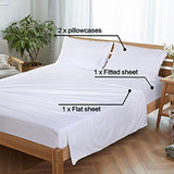 EMONIA Queen Sheets Set -6 Pieces Bed Sheets-Microfiber Super Soft 1800 Series Deep Pocket Fitted Sheets-Wrinkle