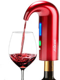 Guzzle Buddy Electric Wine Aerator Pourer decenter,Stopper Multi-Smart Automatic Wine Decanter,Premium Aerating Pourer and Decanter Spout,Wine Preserver Decanter Wine Aerator,Black