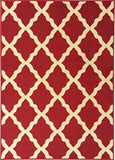 Ottomanson Glamour Collection Contemporary Moroccan Trellis Design Kids Rug (Non-Slip) Kitchen and Bathroom Mat Rug, 3'3" X 5'0", Grey