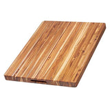 Teakhaus Edge Grain Carving Board w/Hand Grip (Rectangle) | 24