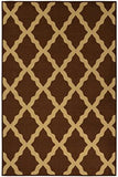 Ottomanson Glamour Collection Contemporary Moroccan Trellis Design Kids Rug (Non-Slip) Kitchen and Bathroom Mat Rug, 3'3" X 5'0", Grey