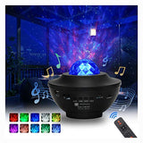 SINGOWOT Star Projector, Galaxy Projector, Led Night Light with Remote Control Voice Control，for Bedroom New Year Gift Baby Rooms Starlight Dinners Game Rooms Home Party Gift for Kids (Black)