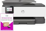 HP OfficeJet Pro 8025 All-in-One Wireless Printer, Smart Home Office Productivity, HP Instant Ink, Works with Alexa (1KR57A)