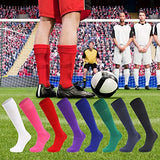 Mifidy Soccer Socks Unisex Team Sports Football Long Tube Knee High Socks 4 Sizes