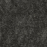 Ottomanson Flokati Collection Faux Sheepskin Shag Runner Rug, 2'X5', Dark Grey