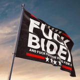 SHELLBOBO Fuck Biden Flag 3x5 FT Double Stitched Polyester Flag With 2 Gronments