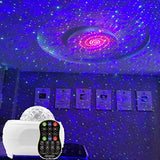 None/Brand Star Projector Night Light Projector with LED Nebula Cloud, Galaxy Starry Projector Light Build-in Bluetooth Stereo Music Speaker for Kids Adults Bedroom/Party/Birthday Gifts/Home Theatre