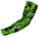 bucwild Sports Compression Arm Sleeve - Youth & Adult Sizes - Baseball Football Basketball Sports (1 Arm Sleeve)