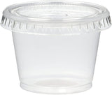 Reditainer Plastic Disposable Portion Cups, 5.5-Ounce