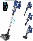 UMLo  Cordless Vacuum Cleaner, Stick Vacuum with 265W 25Kpa Powerful Suction, Rechargeable Battery Vacuum, Up to 60mins Runtime, 8 in 1 LED Lightweight Vacuum for Pet Hair Carpet Hard Floor, UMLo V111