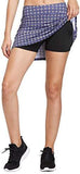 Cityoung Women's Casual Pleated Tennis Golf Skirt with Underneath Shorts Running Skorts