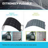 Renogy 175 Watt 12 Volt Flexible Monocrystalline Solar Panel, 175W