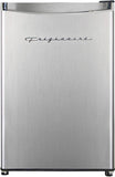 Frigidaire EFR182 1.6 cu ft Stainless Steel Mini Fridge. Perfect for Home or The Office. Platinum Series, 1.8