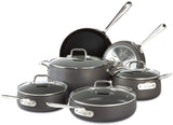 All-Clad E785SB64 HA1 Hard Anodized Nonstick Cookware Set, Pots and Pans Set, 13 Piece, Black