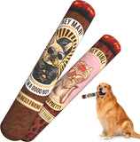 Oneisall Dog Toys for Large Medium Dogs, Funny Dog Squeak Toys for Dogs Birthday Gifts (2 Pack)