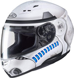 HJC CS-R3 Stormtrooper Mens Street Motorcycle Helmet - MC10SF / Large