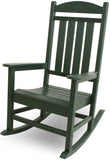 POLYWOOD R100BL Presidential Rocking Chair, Black