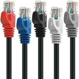 Mediabridge Ethernet Cable (10 Feet) - Supports Cat6 / Cat5e / Cat5 Standards, 550MHz, 10Gbps - RJ45 Computer Networking Cord (Part# 31-699-10B)