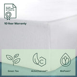 Zinus 12 Inch Green Tea Memory Foam Mattress / CertiPUR-US Certified / Bed-in-a-Box / Pressure Relieving, Queen