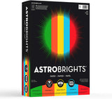 Neenah Astrobrights Color Paper, 8.5” x 11”, 24 lb/89 gsm,