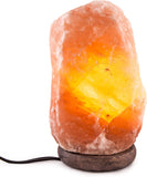 CRYSTAL DECOR 2 Natural Himalayan Pink Salt Lamp w/Bulb & Cord