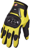 Street Bike Full Finger Motorcycle Gloves 09 (Large, black)