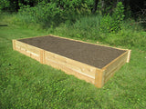 Infinite Cedar Raised Bed Garden Kit 4'x8'x11