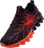 BRONAX Men's Stylish Graffiti Personality Sneakers