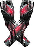 B-Driven Sports Pro-Fit Compersssion Arm Sleeves - 1-Pair, 30+ Designs, Adult/Youth Sizes, for Athletic and General Purpose Use.