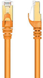 Maximm Cat7 Ethernet Cable, 15 Feet, Green, 5-Pack - Pure Copper - RJ45 Gold-Plated Snagless Connectors 600 MHz, 10 Gbps. for Fast Network & Computer Networking + Cable Clips and Ties