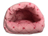 WOWOW  Guinea-Pigs Bed,Hamster Bed,Small Animals Warm Hanging Cage Cave Bed